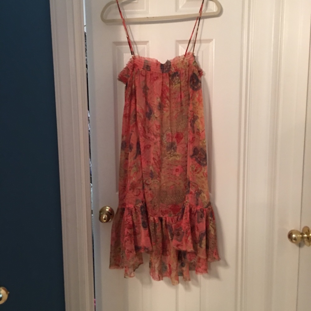Free people intimately sheer midi dress large